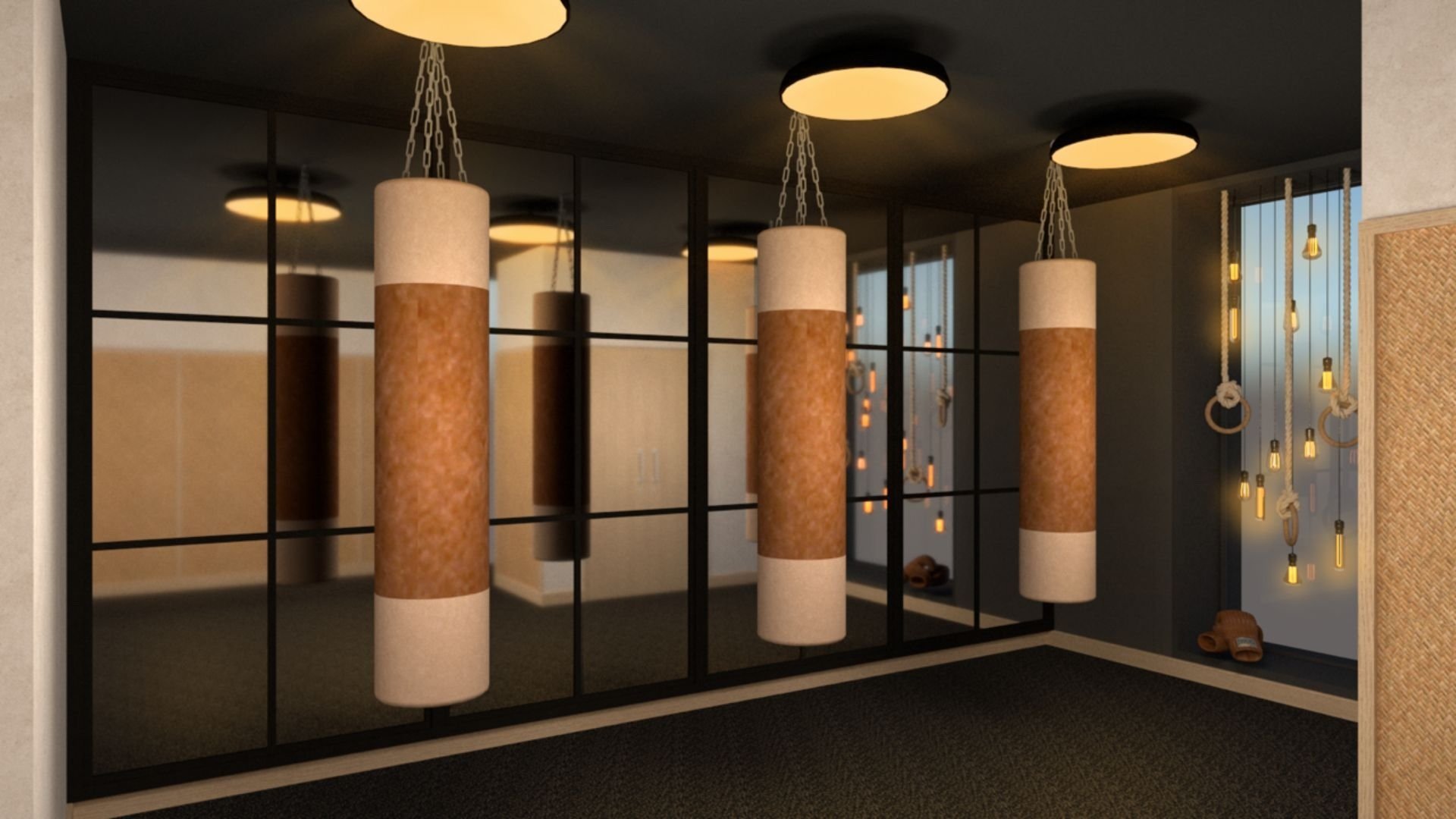 Silver Lagoon Limited boxing studio concept render